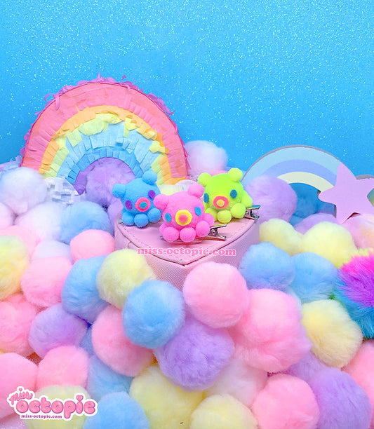 OctoBaby Dumbo Hair Clips (Set of 3)