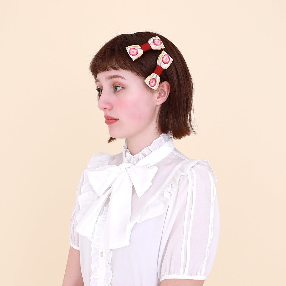 WhipCake Border Twin Ribbon Clip