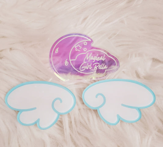 Kawaii Angel Wings hair Clips